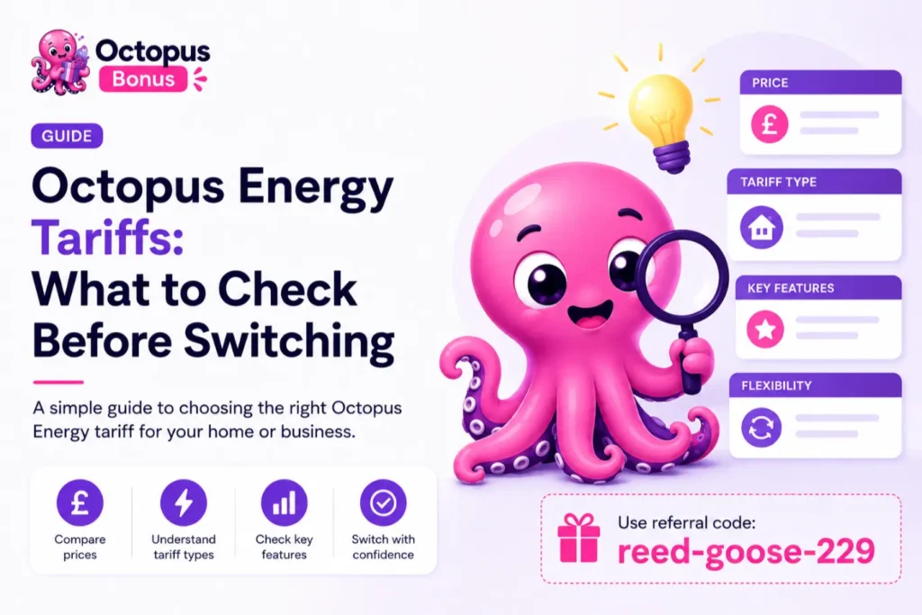Octopus Energy tariffs