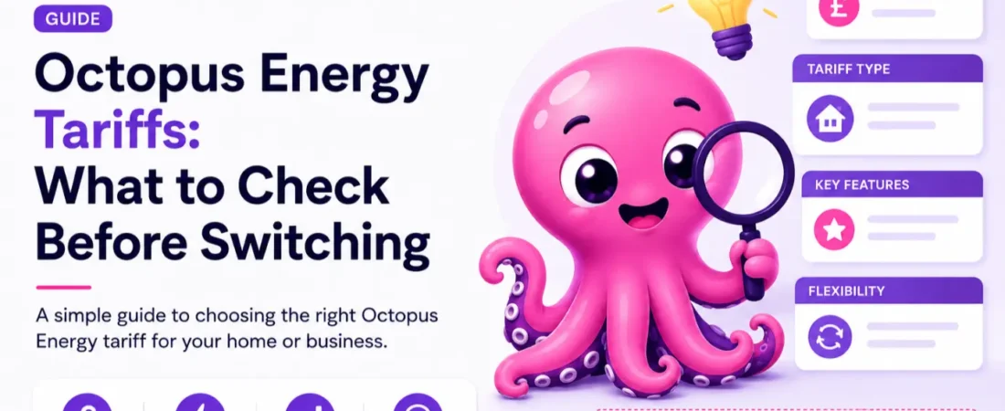 Octopus Energy Tariffs 2026: What to Check Before Switching